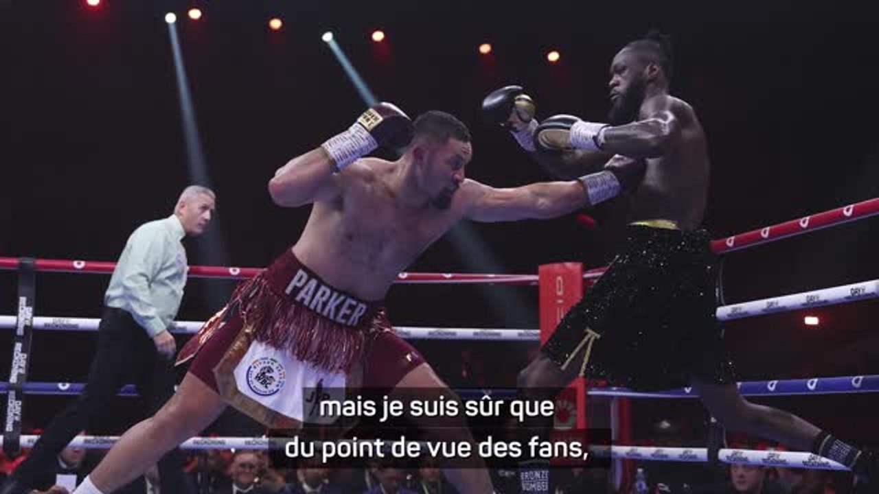 Poids Lourds - Joshua ne lâche pas le morceau : il veut Wilder sur le ring !