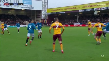 Motherwell Vs Rangers 2 half