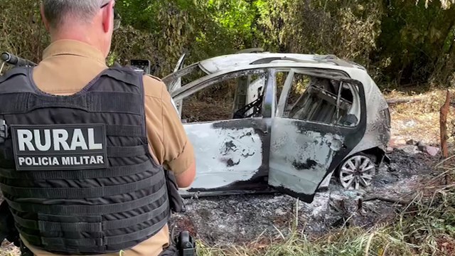 Fox que teria sido utilizado em homicídio de Rudinei Roque Cecchetti é encontrado incinerado