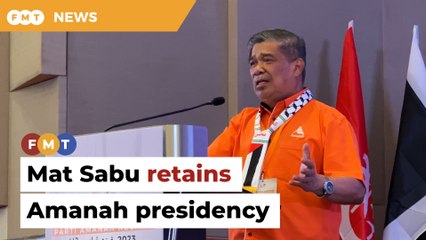 Mat Sabu retains Amanah presidency, Mujahid made deputy