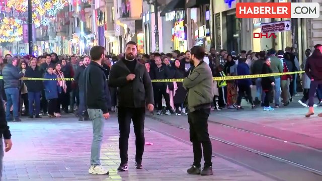 İstiklal Caddesi'nin bir bölümü doğal gaz kaçağı nedeniyle kapatıldı