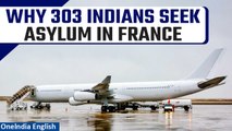 Will 303 Indian nationals detained from Nicaragua-bound plane in France get asylum? Watch | Oneindia