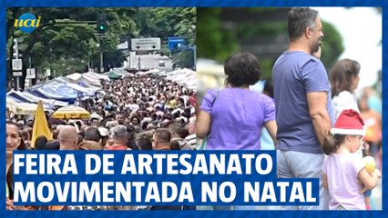 Feira de Artesanato movimenta na véspera de Natal