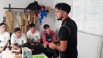 U18 /// LA CAUSERIE DU COACH FACE A ST VIT 1/2 (08/10)