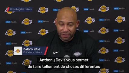 Lakers - Ham : "La polyvalence de Davis est juste incroyable"