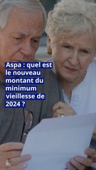 Aspa : quel est le nouveau montant du minimum vieillesse de 2024 ?
