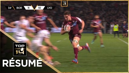 TOP 14 Saison 2023-2024 J10 - Résumé Union Bordeaux-Bègles - LOU Rugby