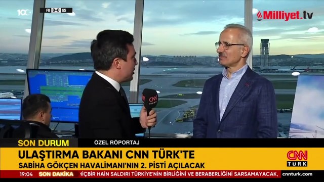 Sabiha Gökçen'in 2.pisti açılıyor! Bakan Uraloğlu: Yeni bir kapasite daha oluşturmuş oluyoruz