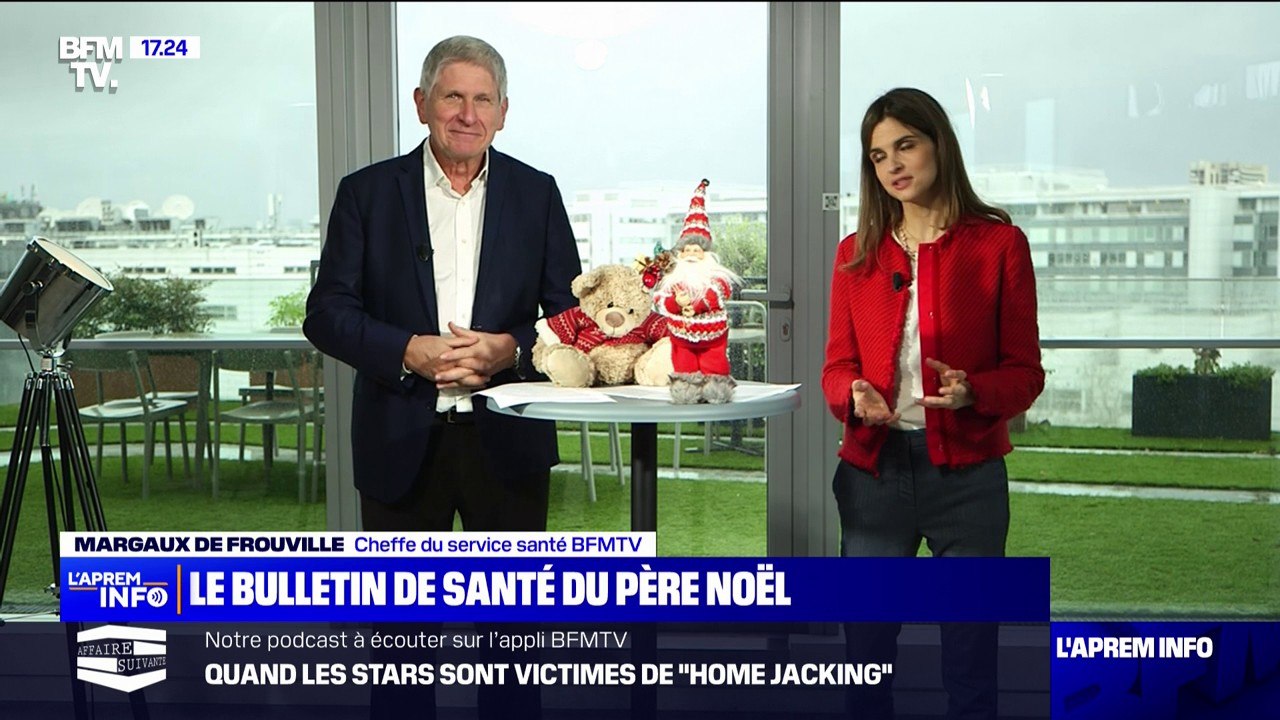 Avec la fête de Noël qui approche, retour sur le bulletin de santé du Père Noël