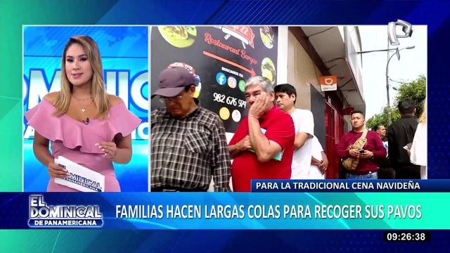 A pocas horas de la Navidad: cientos de personas continúan haciendo cola para recoger sus pavos