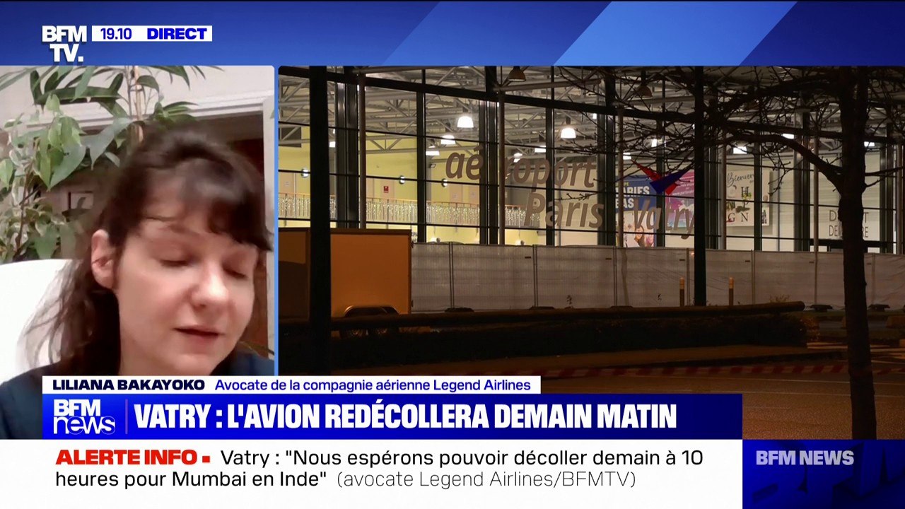Vatry: "Nous sommes très soulagés. Nous attendions cela avec impatience" indique Liliana Bakayoko, avocate de la compagnie aérienne Legend Airlines