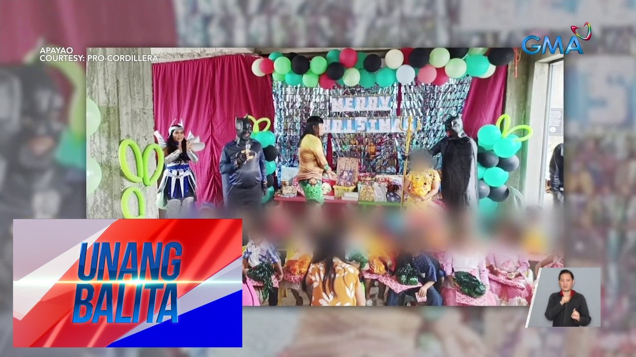Mga pulis na nagbihis superhero, nagpasaya ng mga bata sa ospital at ilang komunidad | UB