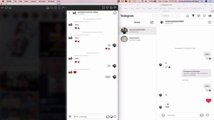 How to SEND Instagram Direct Messages on a Mac | New
