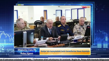 Suriye’nin kuzeyindeki terör hedeflerine Hava Harekâtı