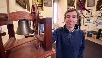 Watch the Oswestry St Oswalds Church,  Bell Ringers in action.