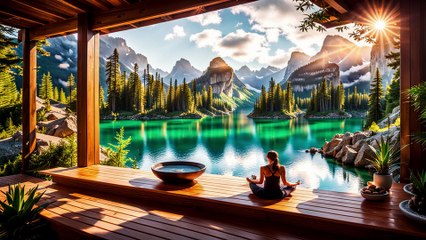 Un Voyage Méditatif au Cœur de la Sérénité : Détente au Lac des Harmonies avec une Musicienne Tibétaine