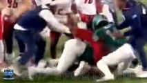 Eastern Michigan Football Player Sparks Mass Brawl after SUCKER PUNCHING Eival from South Alabama