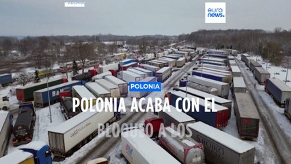 Acaba el bloqueo polaco a los camioneros ucranianos
