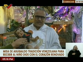 Habitantes de la pquia. El Valle realizaron Misa de Aguinaldo para recibir al Niño Dios