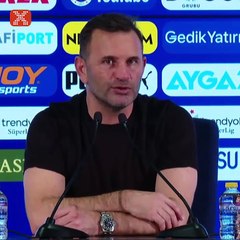 Okan Buruk: "Fenerbahçe, Fred ile daha iyi"