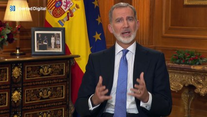El momento más importante del mensaje del rey Felipe VI