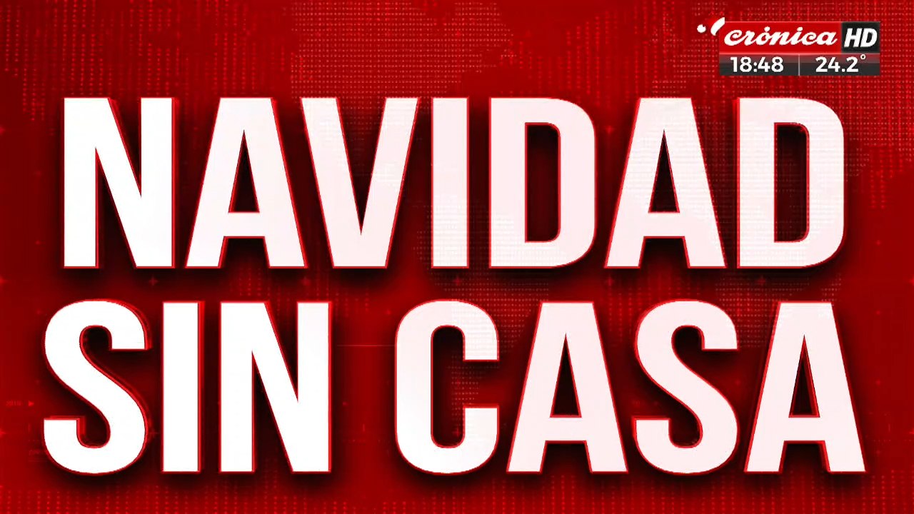 Navidad sin casa: perdieron todo en un incendio y los televidentes de Crónica HD juntaron más de 3 millones de pesos para ayudarlos