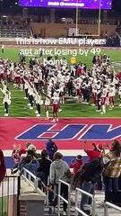 Eastern Michigan footballer Attacks South Alabama Player #EasternMichiganfootball #football #fight