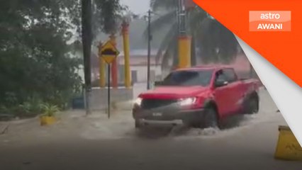 Penduduk cemas, kepala air sebabkan banjir kilat di gugusan Felda Kerteh