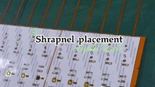 Shrapnel placement