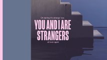 Lewis Capaldi - Strangers (Lyric Video)
