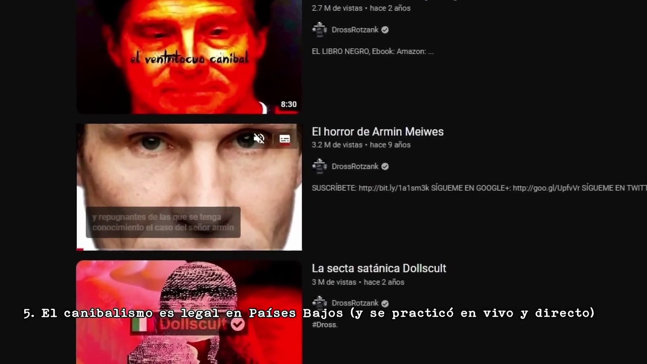 TOP 7 hechos perturbadores que hubieras deseado JAMÁS CONOCER