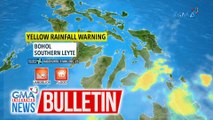 Ngayong araw ng pasko, asahan po ang malakas na pagulan sa Bohol at Souther Leyte | GMA Integrated News Bulletin