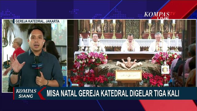 Gereja Katedral Jakarta Sediakan 3.172 Kursi untuk Misa Natal