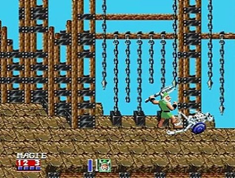 Golden Axe II online multiplayer - megadrive