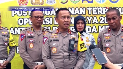 Korlantas Polri Antisipasi Kemacetan Tol hingga Pelabuhan Saat Libur Nataru