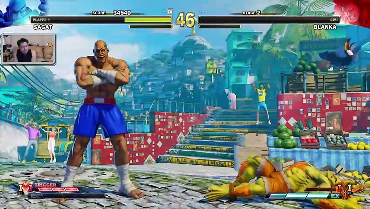 (PS4) Street Fighter 5 - AE - 25 - Sagat - Arcade SF2