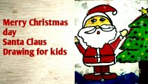 Merry Christmas/Santa Claus drawing easy for kids