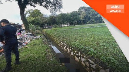 Mayat lelaki ditemukan dalam longkang