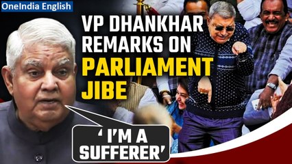 Vice President Jagdeep Dhankhar Sparks Renewed Debate Over Alleged Parliament Jibe| Oneindia News