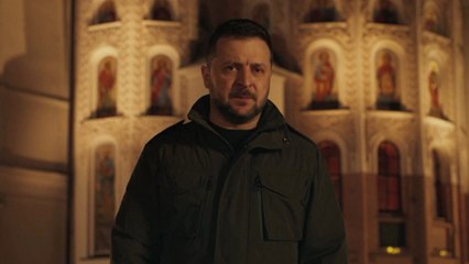 젤렌스키 항전 의지 "결국 악은 패배" / YTN