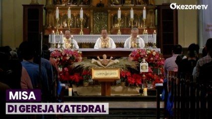 Misa Natal 2023, Jemaat Mulai Penuhi Gereja Katedral Jakarta