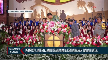 Pj Gubernur Jateng dan Forkopimda Cek Keamanan di Gereja Katedral dan Beringin Semarang