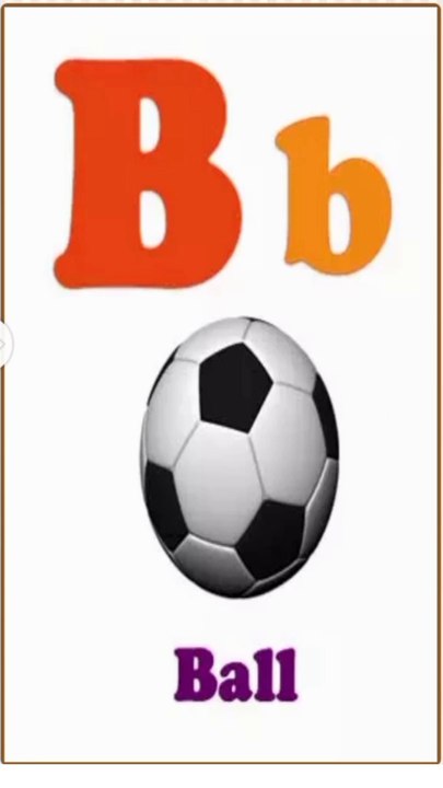 A for apple b for ball/abc song/learn english alphabet /