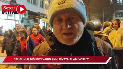 "2 liralık bir piskeyüt 20 lira olmuş! Piskeyüt! Piskeyüt!"