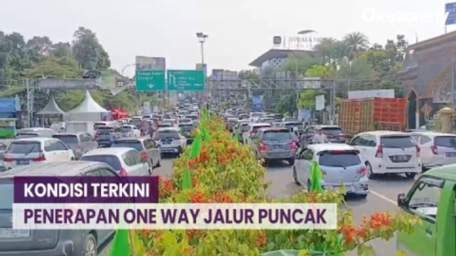 Hari Perayaan Natal, Jalur Puncak Bogor Diberlakukan One Way Arah Puncak