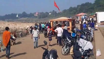 लम्हेटाघाट में बन रहा स्टे केबल ब्रिज पूर्णता की ओर