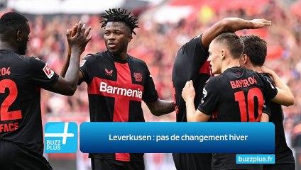 Leverkusen : pas de changement hiver