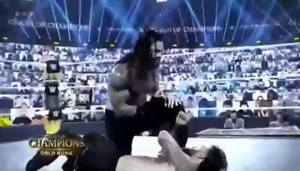 Roman reigns vs jey uso __hell __in A cell  full match ..wwe highlights 6 March  2021(360P)