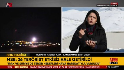 Son dakika... MSB açıkladı: En az 26 terörist etkisiz hale getirildi