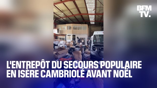 Isère: un entrepôt du Secours populaire cambriolé avant Noël